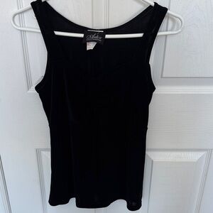 Artex Women's Elegant Black Tank Top